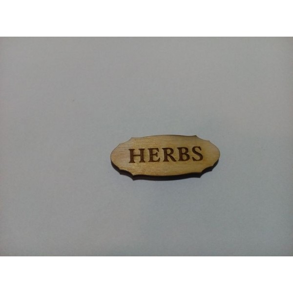 Арт 964, Бирка Herbs