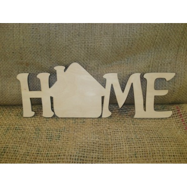 Арт 418, Слово HOME фанера 4мм.