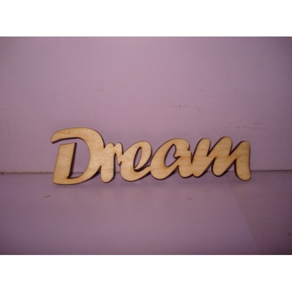 Арт 419, Слово Dream фанера 4мм.