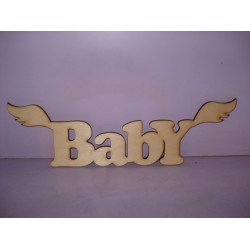 Арт 449, Слово"Baby", фанера 6мм