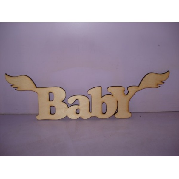 Арт 449, Слово"Baby", фанера 6мм